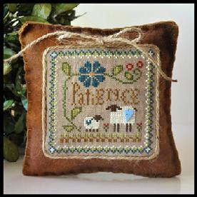 Patience - Little Sheep Virtue - No 7 by Little House Needleworks 
