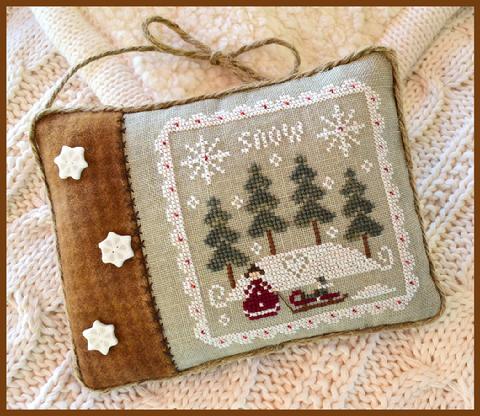 Snowy Winter  - All Dolled Up  by Little House Needleworks 