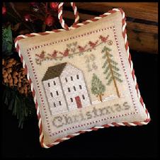 2016 Christmas Ornament  by Little House Needleworks 