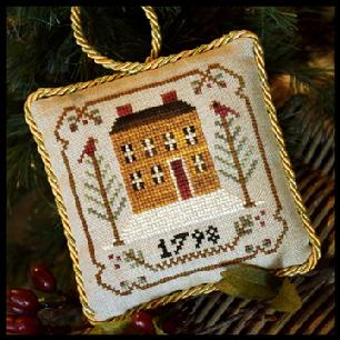 Old Colonial - The Sampler Tree Ornament Series  by Little House Needleworks 