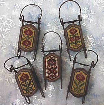 Pomegranate Sleds by Foxwood Crossing 