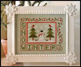 Winter Snow by Country Cottage Needlework  