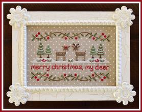 Merry Christmas, My Deer by Country Cottage Needlework  