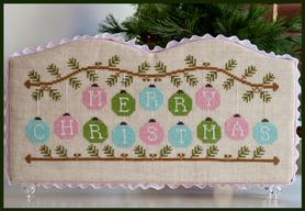 Merry Christmas Ornaments by Country Cottage Needlework 