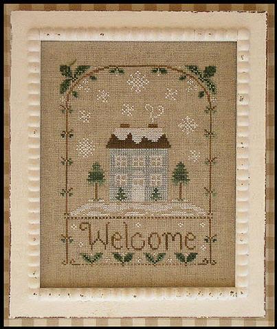 Winter Welcome by Country Cottage Needlework  