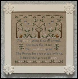 Garden of Snow by Country Cottage Needlework  