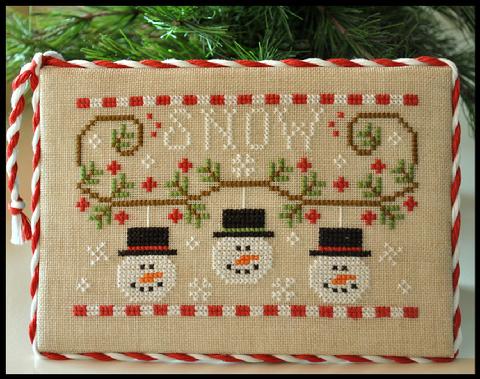 Snowmen Trio by Country Cottage Needleworks   