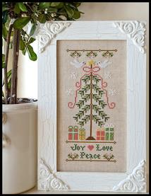 Joy, Love, Peace by Country Cottage Needlework    