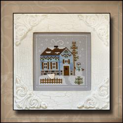 Snowgirl's Cottage : Frosty Forest by Country Cottage Needleworks