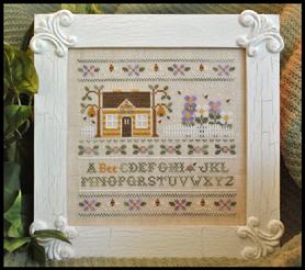  A Bees C Sampler by Country Cottage Needleworks