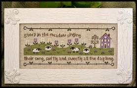 Sheep in the Meadow Sampler by Country Cottage Needleworks