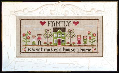 Family Home by Country Cottage Needleworks 