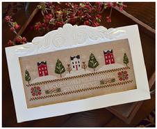 Three Snowy Hills by Little House Needleworks   