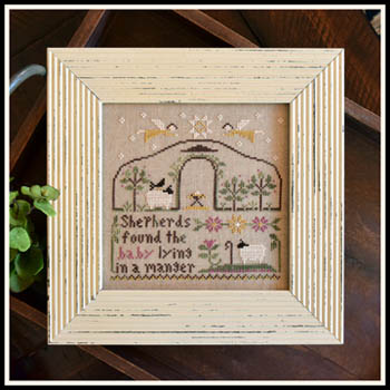 Born in a Manger by Little House Needleworks  