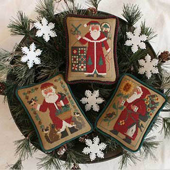 Santas Revisited the 1990,1994 & 2005 Schooler Santas by Prairie Schooler  