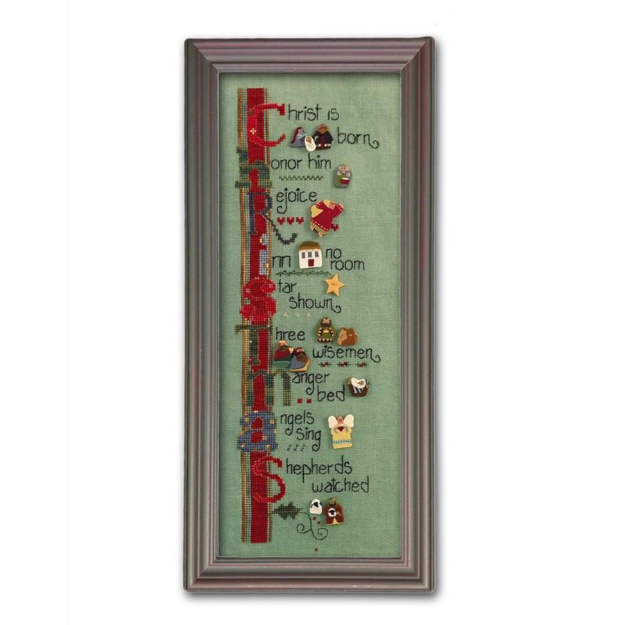 Christmas Tidings  Chart & Buttons by Art to Heart