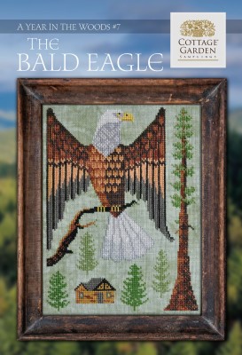 A Year in the Woods - Series 7 - The Bald Eagle - Cottage Garden Samplings 