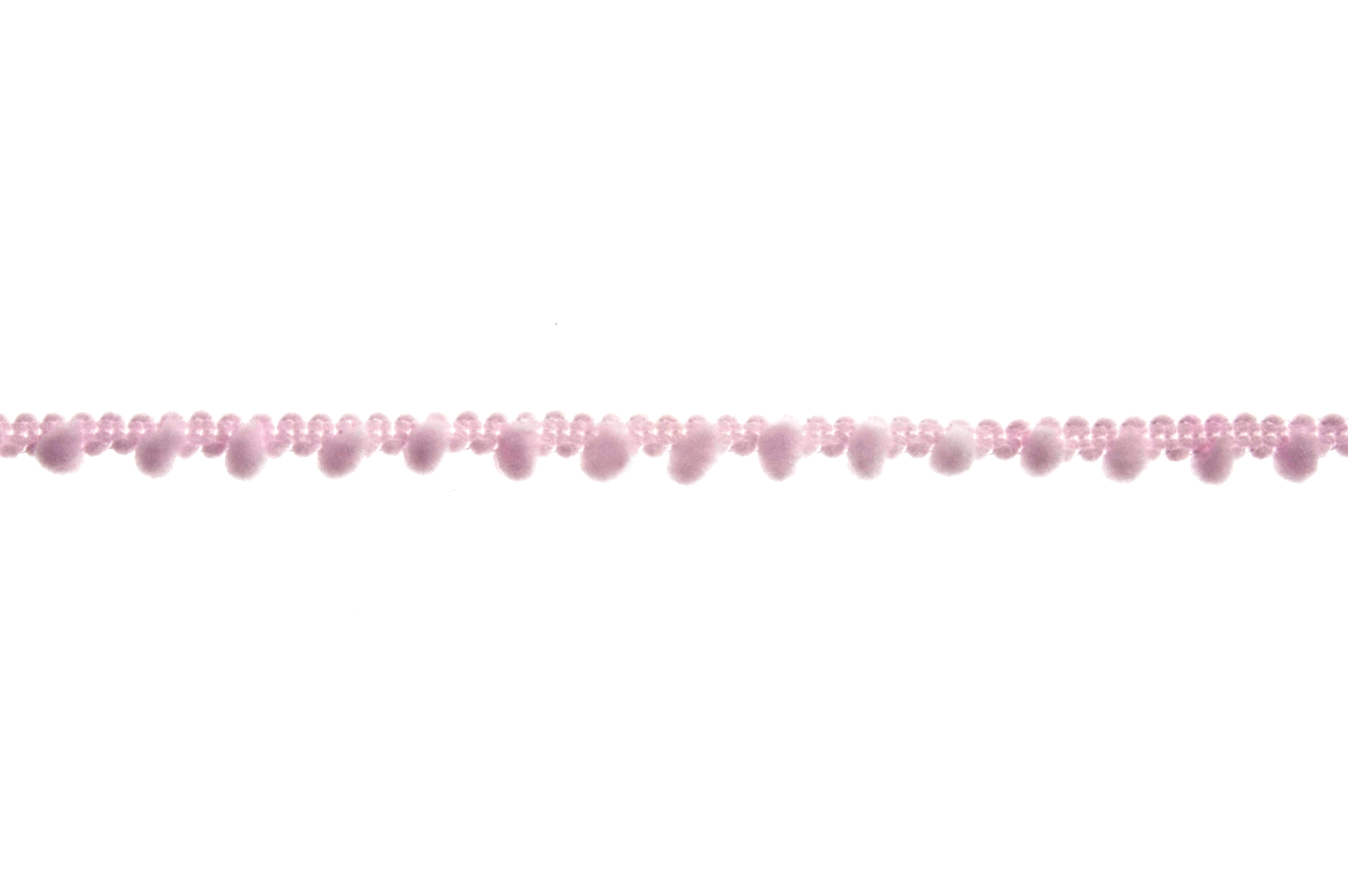 Pom Pom 27.4m x 7mm: Light Pink - Per Meter by Trim 