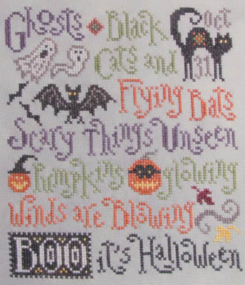  Scary Things October Brings by  Silver Creek Samplers - RRP £11.00
