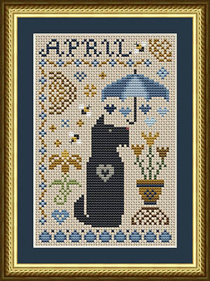 Scottie April Dog  by Happiness Is Heartmade   RRP £8.00