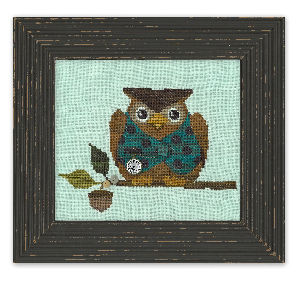 Woodland Owl -1# - Woodland Whimsical Series by Just Another Button