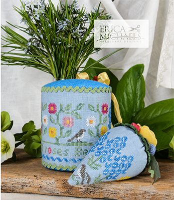 Erica Michaels Needlework Designs -  Be A Blue Bonnet