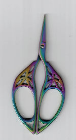 Sew Cool - Multi Coloured Butterfly Embroidery Scissors. . 10.2 cm 4¼"
