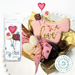   Just Another Button Company  - Chocolate Truffles - Sweet Sampler Box - Pin Lovers 2024 Club