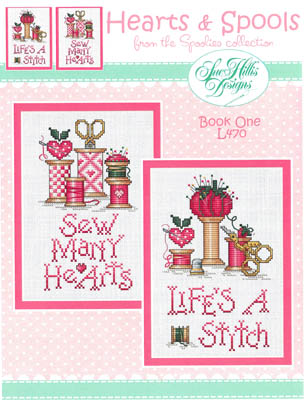 Sue Hillis Designs - L470 Hearts & Spools