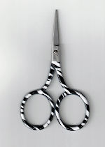 Zebra embroidery scissors 9cm/3.5in by Sew Cool 