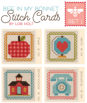 Set J - Stitching Cards by Its Sew Emma