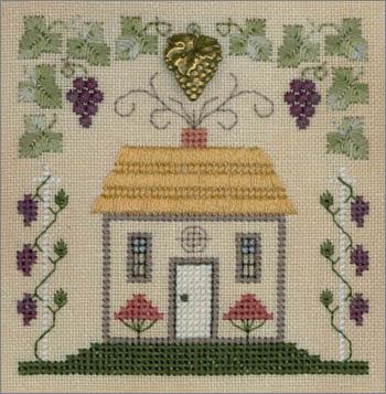 Grapevine Cottage by Elizabeth's Needlework Designs 