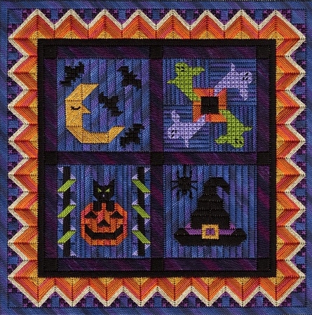 Spooky Halloween Barn Quilts  by From Nancy's Needle 