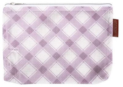 Lilac Mini Mad For Plaid Project Bag by Its Sew Emma 
