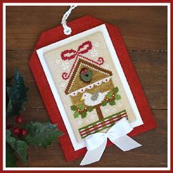Christmas Birdhouse by Country Cottage Needleworks   