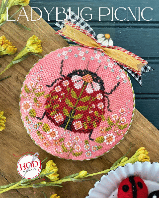Ladybug Picnic HD331 by Hands on Designs - RRP £8.00