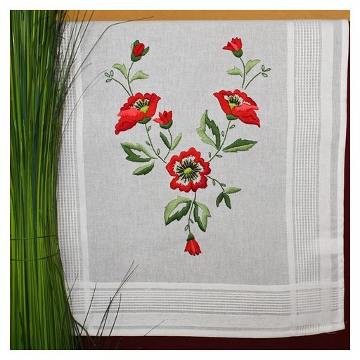 Printed Embroidered Table Runner Kit No.1288 By Deco - Line £20.65
