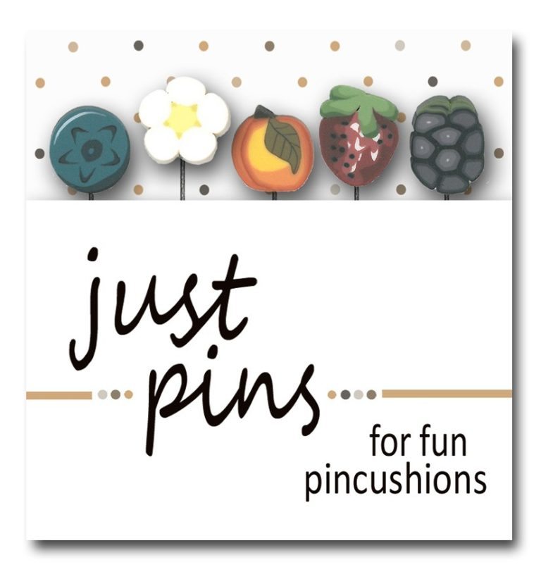 JP117 -Just Pins  - Berries and Cream by Just Another Button Company 