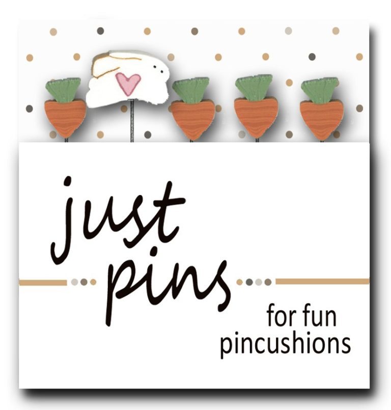 JP114 - Just Pins  - Carrot Patch by Just Another Button Company 