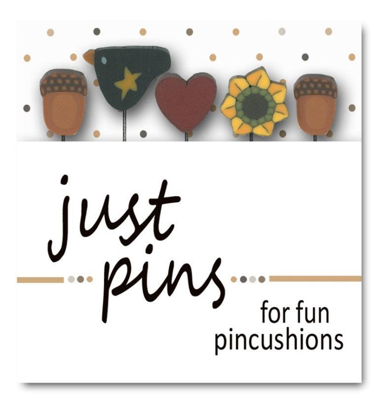 JP136  - Just Pins – Harvest Heart  by Just Another Button Company 