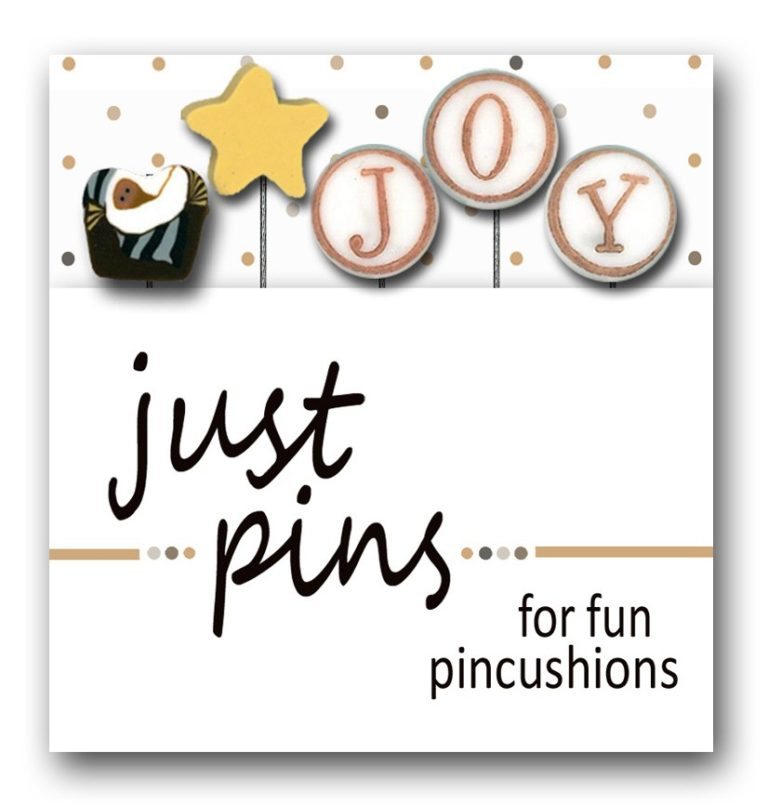 JP141 - Just Pins - J is for Joy  by Just Another Button Company 
