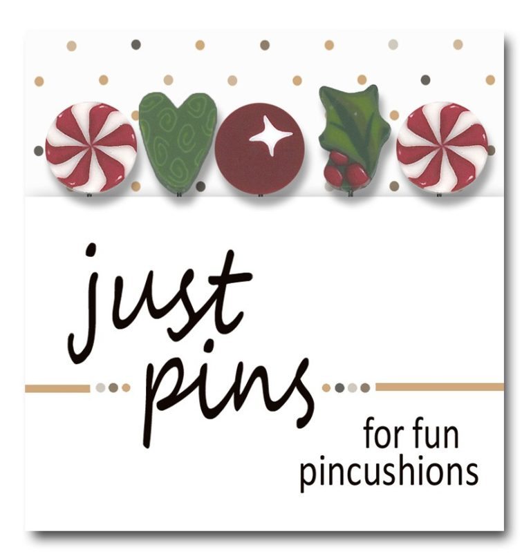 JP158 - Just Pins – Mistletoe Holiday   by Just Another Button Company  