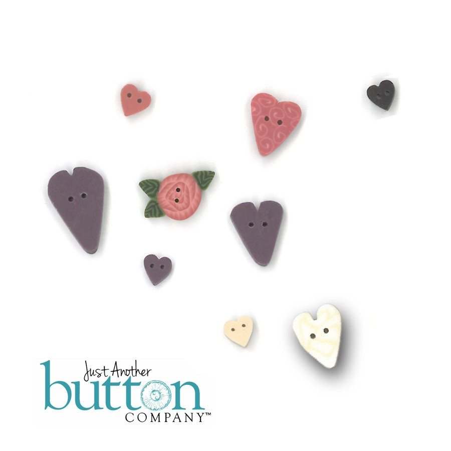 Scattered Hearts - SB846 - Shepherd Bush - by Just Another Button Company