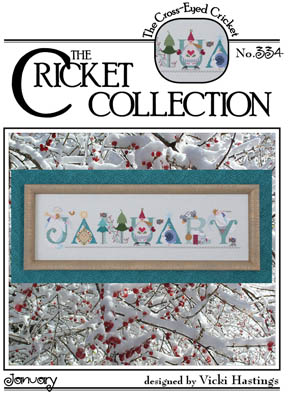 No 334 : January by the Cricket Collection 