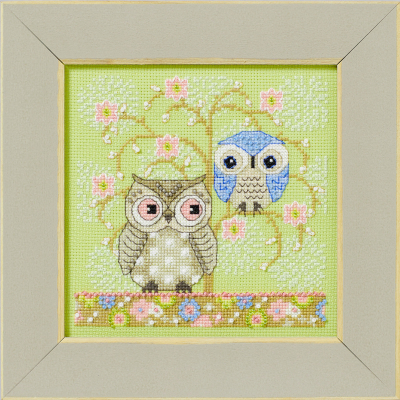 DM30-2411 Spring Owls by Mill Hill 