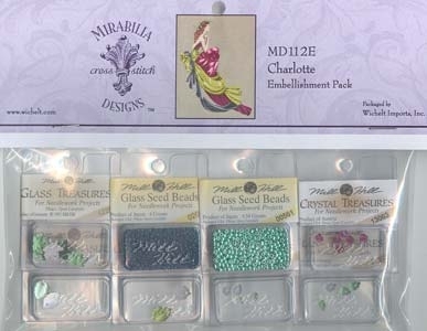 MD112E Charlotte Embellishment Pack by Mirabilia  