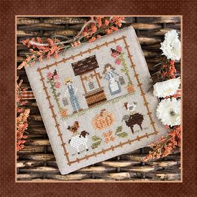 Fall on The Farm - 9 Wishing Well by Little House Needleworks