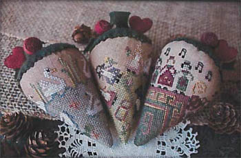 Part 3 -  Swimming Swans, Maids a'Milking, and Ladies Dancing -  The 12 Days of Christmas  by Erica Michaels Needlework Designs