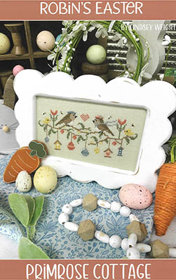  Robin's Easter by  Primrose Cottage Stitches - RRP £10.00