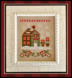 Poinsettia Place  by Country Cottage Needleworks 